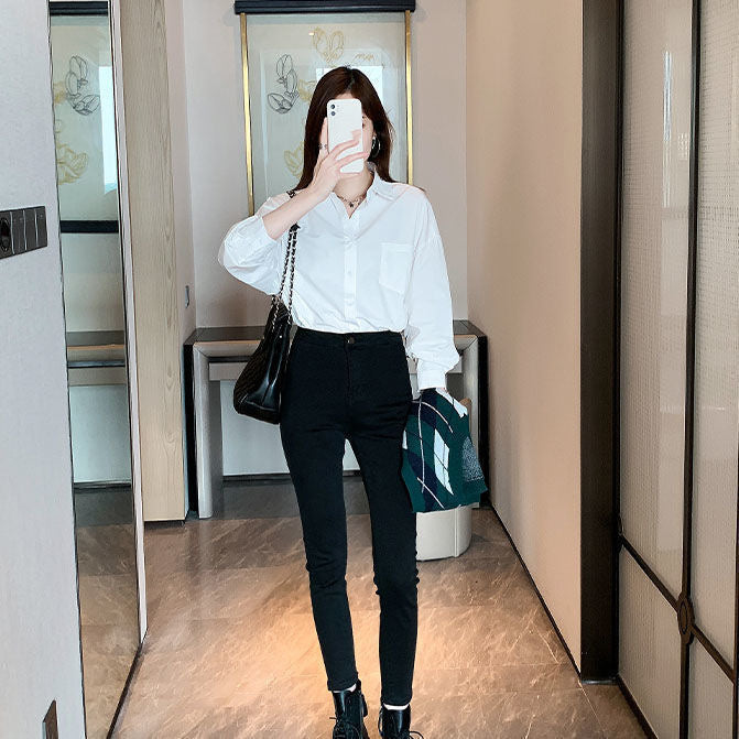 Women's Loose All-match Casual Temperament Shirt Top