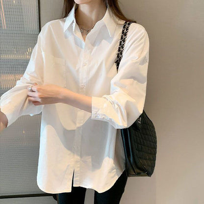 Women's Loose All-match Casual Temperament Shirt Top