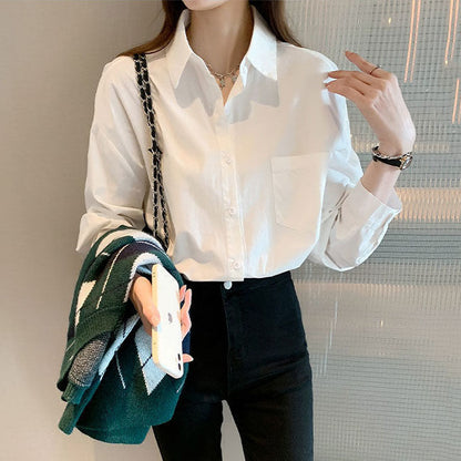 Women's Loose All-match Casual Temperament Shirt Top