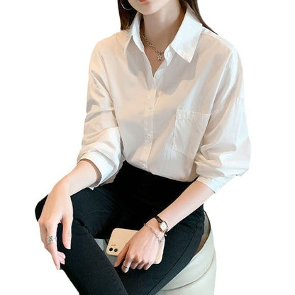 Women's Loose All-match Casual Temperament Shirt Top