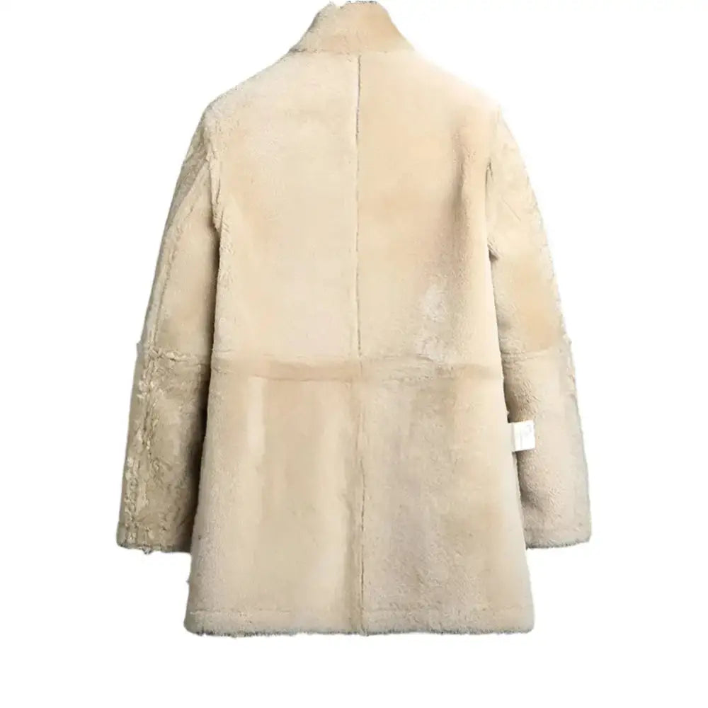 Mens Shearling Winter Long Coat-3