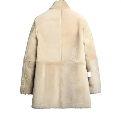 Mens Shearling Winter Long Coat-3